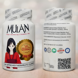Mulan Whitening Capsule (২ টা প্যাকেজ হাফ কোর্স)